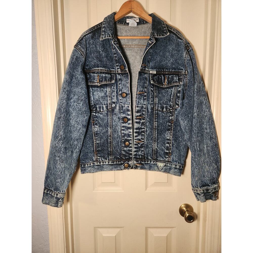Vintage Georges Marciano by Guess Denim Jacket RARE
